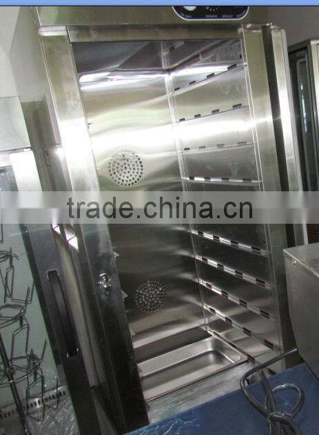 stainless steel Food Warmer Cart with cabinet in hotel DH-22
