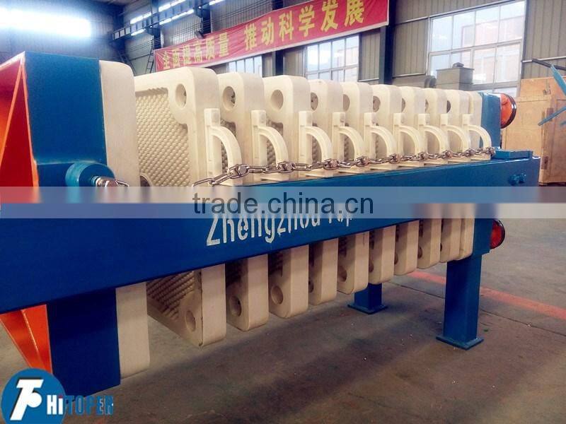 Hot sale filter press used for water purification industry