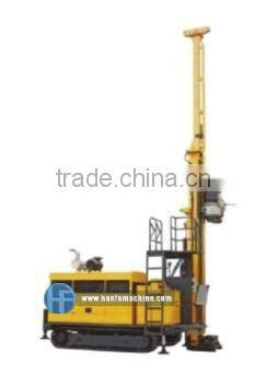 rock and soil drilling,crawler type full hydraulic gas exploration drilling rig ,HFDX-4