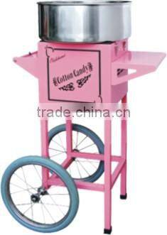 Hot Sale Pink Cotton Candy Machine with cart,cotton candy floss machine