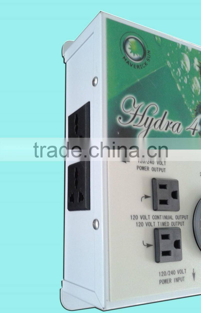Hydroponic lighting system controller hydra 4 24 Hour Timer Switch / 24 hours mechanical timer / 24hrs grounded grow light timer