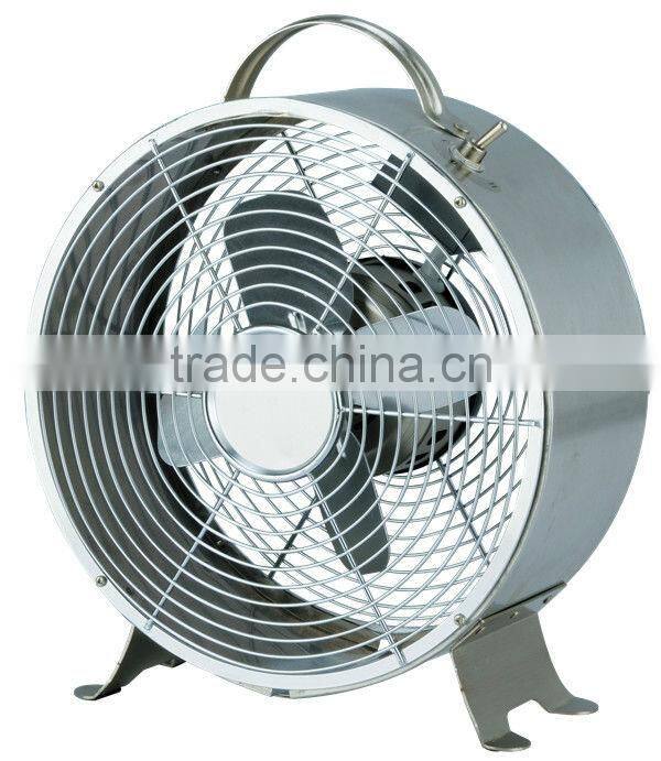 Korea Style gift item series desk fan mini fan metal Box fan