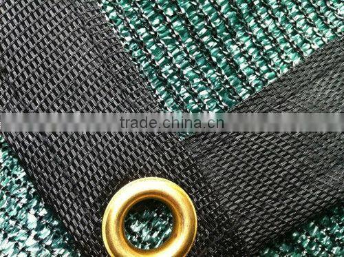 Hot sales hdpe eyelet plastic green shade nets