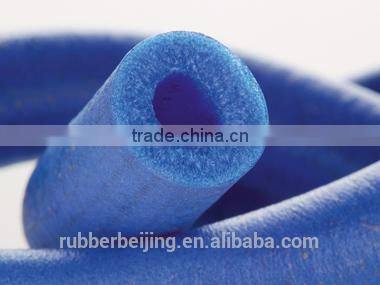Durable Flexible Silicone Sponge Extrusion Silicone Foam Pipe