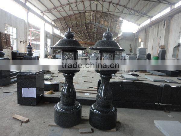 G664 Granite Chinese Stone Lantern For Cemetery