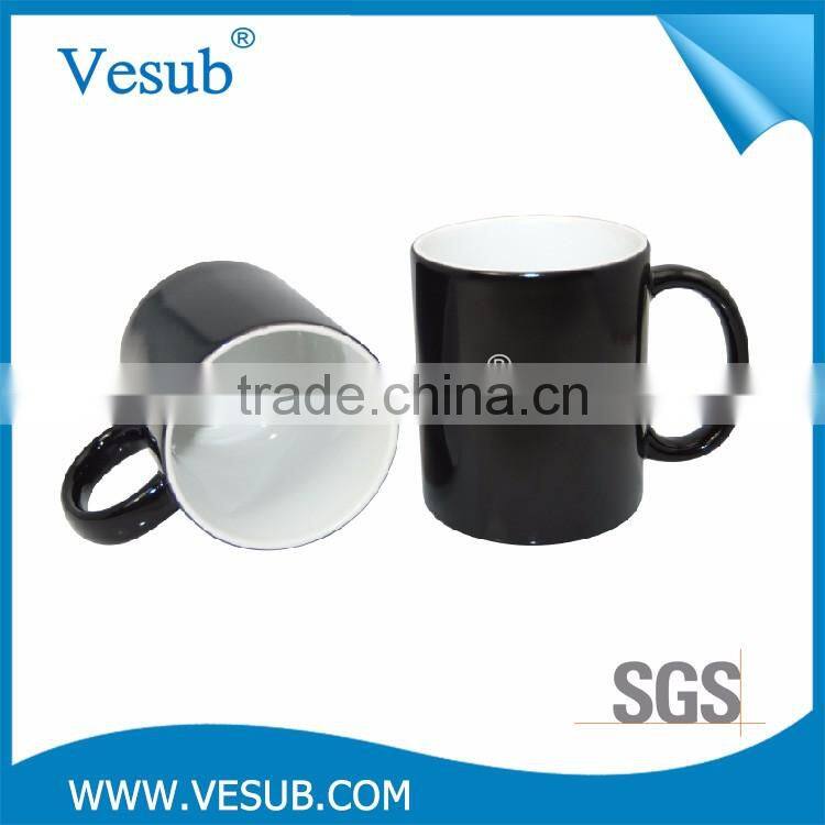 Alibaba Promotional Custom 11 Oz Sublimation Magic Color Changing Mugs