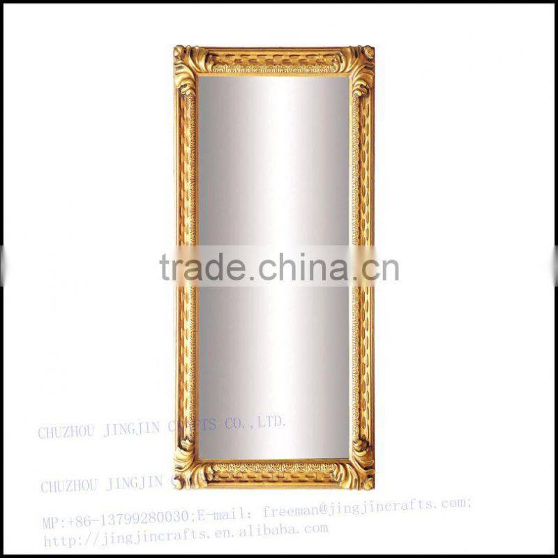 home decoration heart framed antique wall hanging mirror