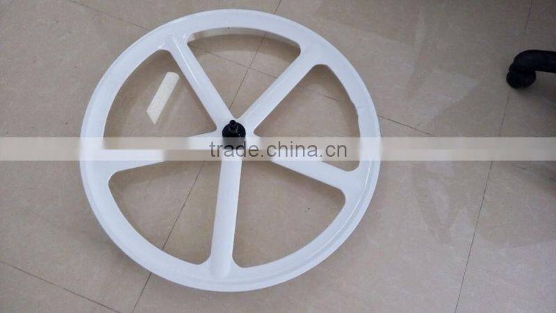 700C lightest strongest magnesium alloy bike wheel /fixed gear type hub bike wheel