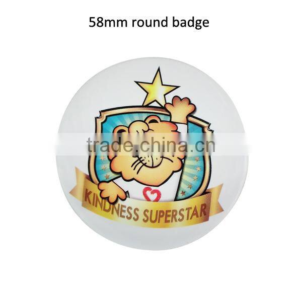 Pin Badge Parts Material,Badge Machine Making Raw Button Badge Material