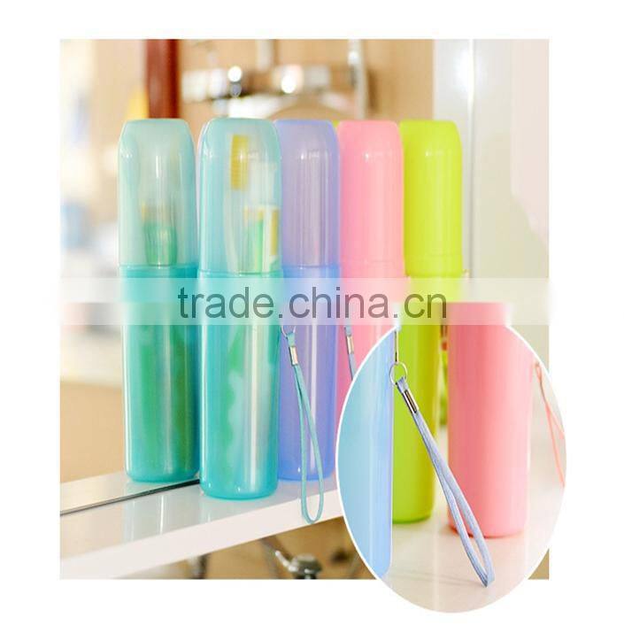 N212 Colorful Promotional Plastic Travel Toothbrush Box