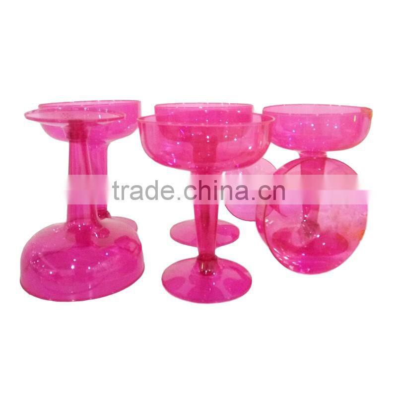 2oz Plastic wine glass cup