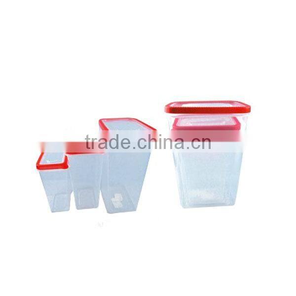 Plastic grain storage container