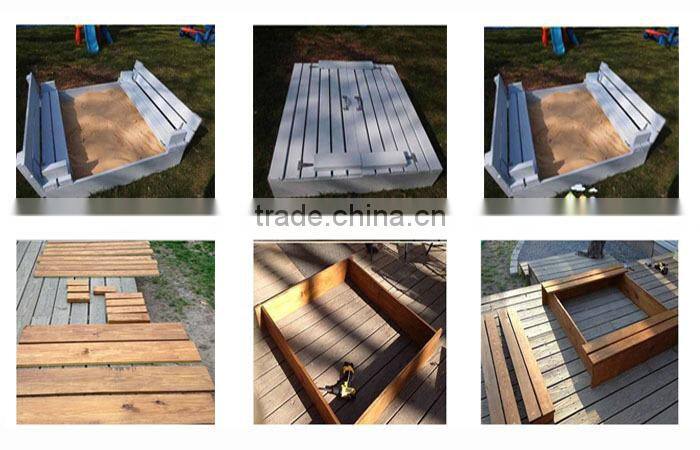 Wooden Sandbox ,Sandpit For Kids