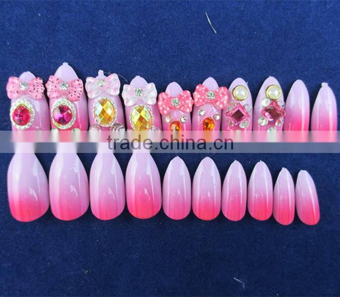 high quality bridal nail art designs false nail art fancy wedding nail art