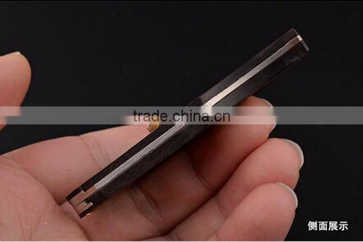 Black walnut wood cigar cutter