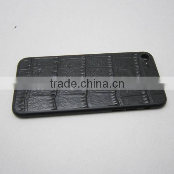 Black leather oxidation matte housing for iPhone 7