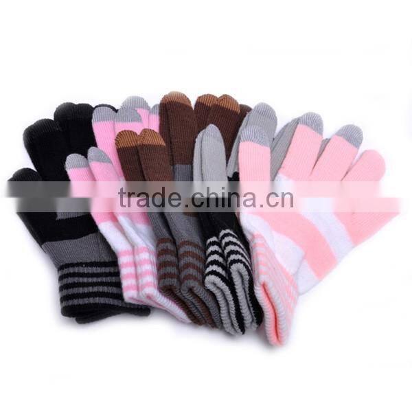 Hot selling colorful gloves,touch gloves,keep warm gloves