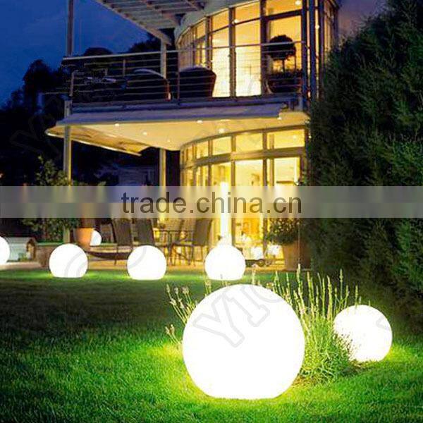 led glow swimming pool Balls /pond RGBW ball
