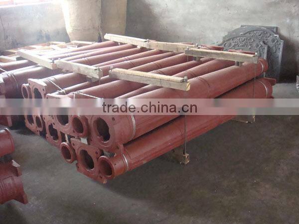 European decorative cast iron garden lamp post