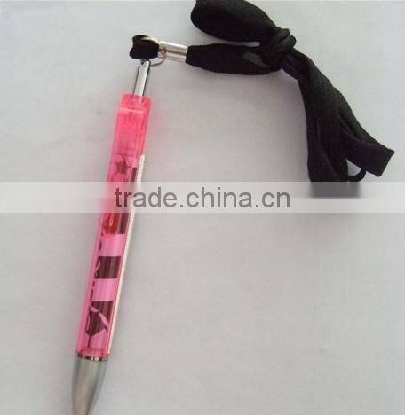 Advertising retractable banner pen