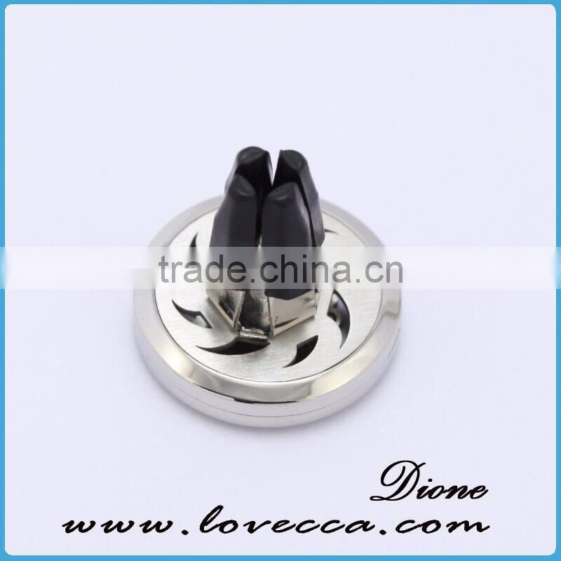 Essential Oil Car Diffuser, Stainless Steel Aromatherapy diffuser for traveling, Car Vent Clip Diffuser, Car Freshener Clip