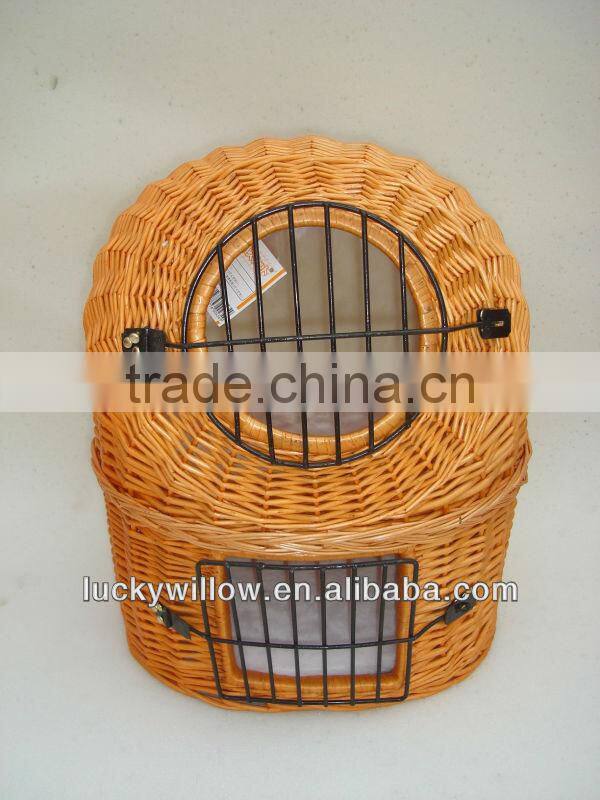 natural material wicker pet house&cage(factory provide)