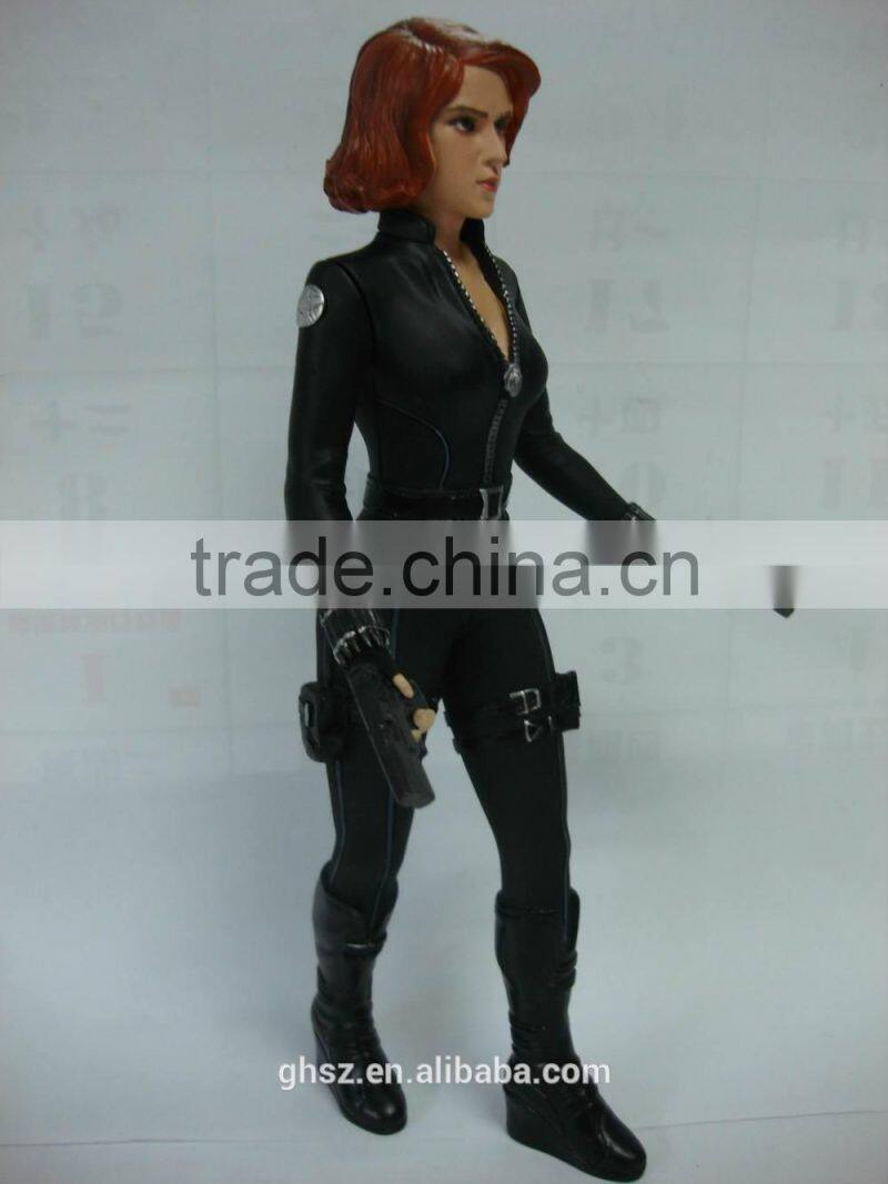 Guo hao hot sale custom avenger character black window marvel figure , Age of Ultron