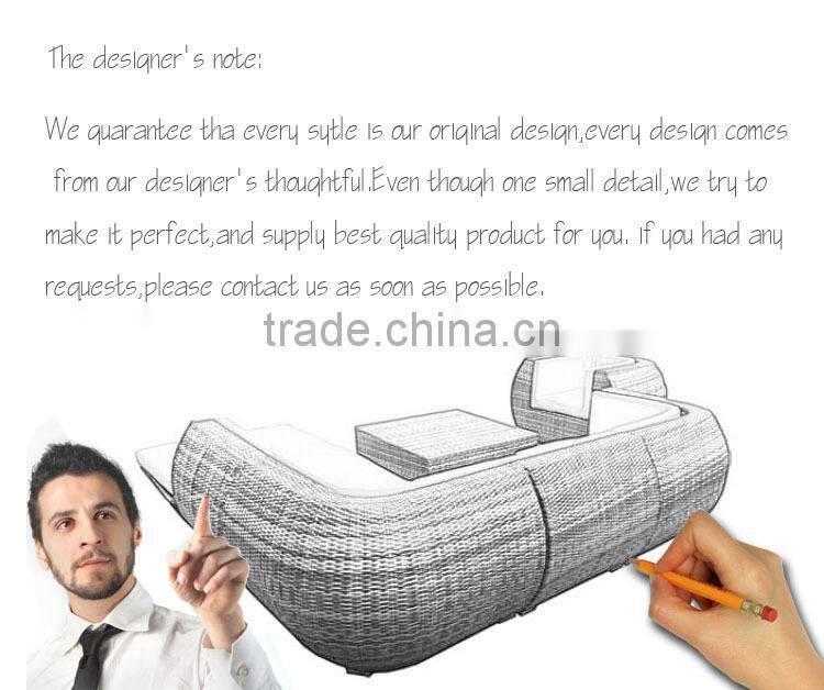 rattan garden patio furniture sofa set