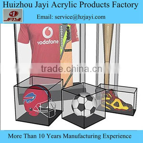 Custom acrylic lucite Mirrored Multiple Bobble Head barbie doll display cabinets case