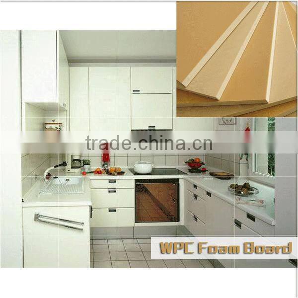 Factory price High quality waterproof WPC plate / WPC foam board/ pvc foam board for bathroom