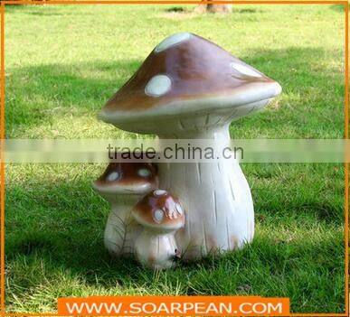 Direct Factory Supply Outdoor Mushroom Garden Decoration Statue