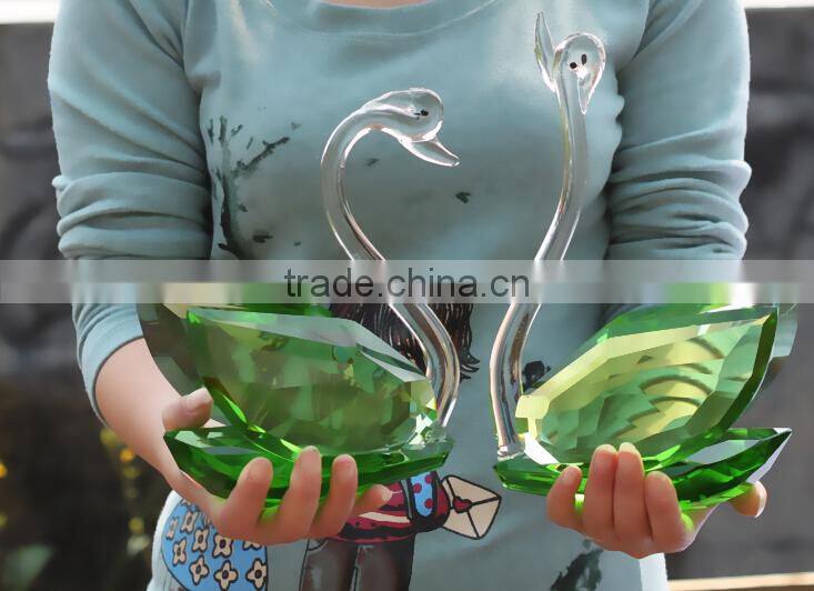 brilliance and shine crystal swan wedding favors