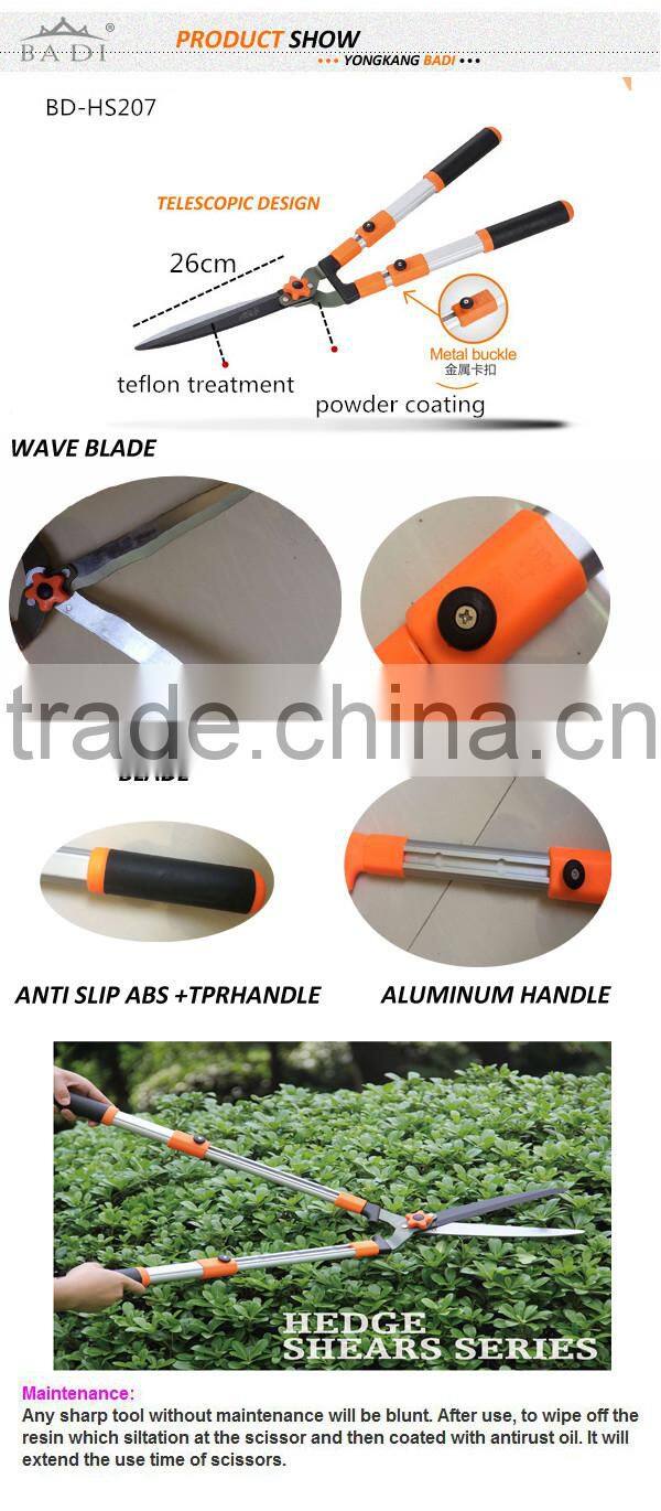 telescope aluminum Handle garden tree hedge shears