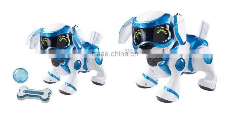 2015 ICTI factory dog toy,Hot sale remote control electric walking robot dog toys for sale,robotic dog toy from OEM manufacture