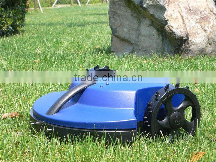 lead-acid battery cutting width 28cm intelligent slope mower, high efficiency gardening tool