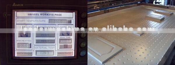 AP2500 European Quality CE Certificatio Automatic Vacuum Packing /Membrane Press Machine