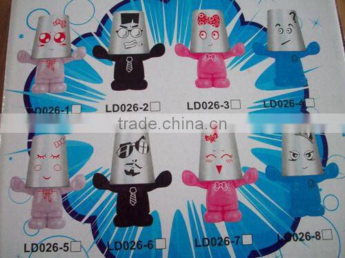 plastic cartoon table lamp