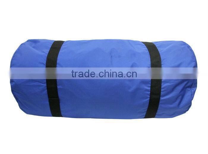 Rose Red Customized Large Comparment Duffel Nylon Promo Travelling Bag