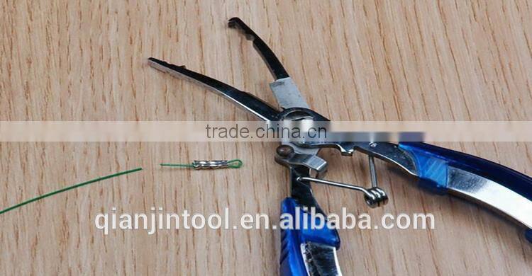 Economic plastic handle fishing cutting pliers