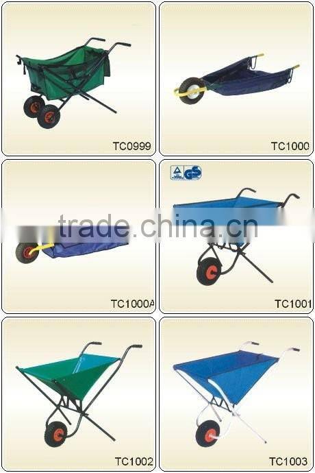 garden canvas wheelbarrow,canvas garden tool cart TC1000