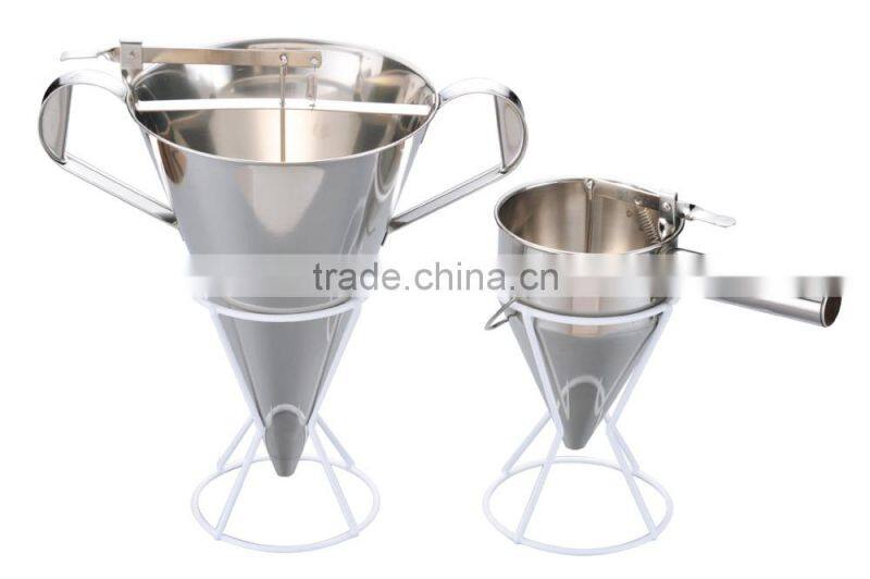 Made in Japan Stainless Steel Piston Funnel Piston Dispenser Piston Funnel Holder Piston Funnel Stand