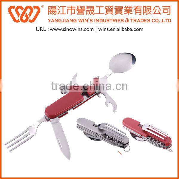 Camping Tool Stainless steel Camping Spoon Fork Knife