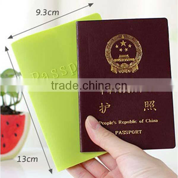 logo embossed silicone passport cover,silicone passport cover for promotion