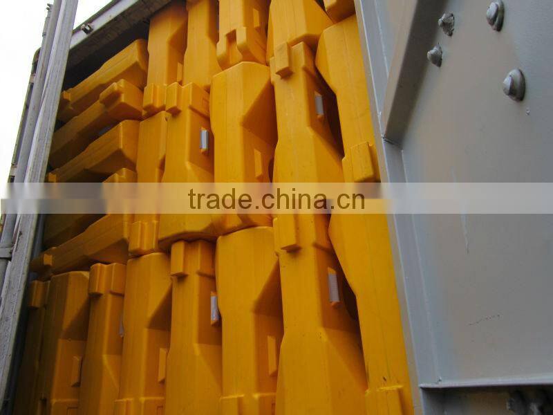 12.5kgs Plastic Three Holes Water Filled Barrier/Traffic Barrier