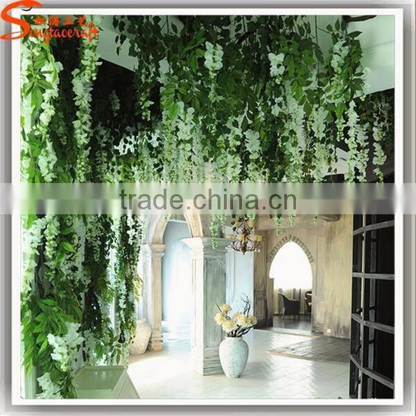 Chinese factory direct supply artificial wisteria tree for decoration fiberglass artificial tree for weddings
