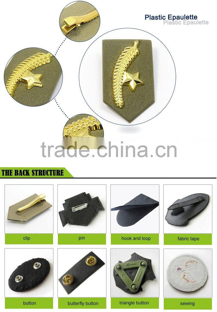 custom logo high school uniform badge