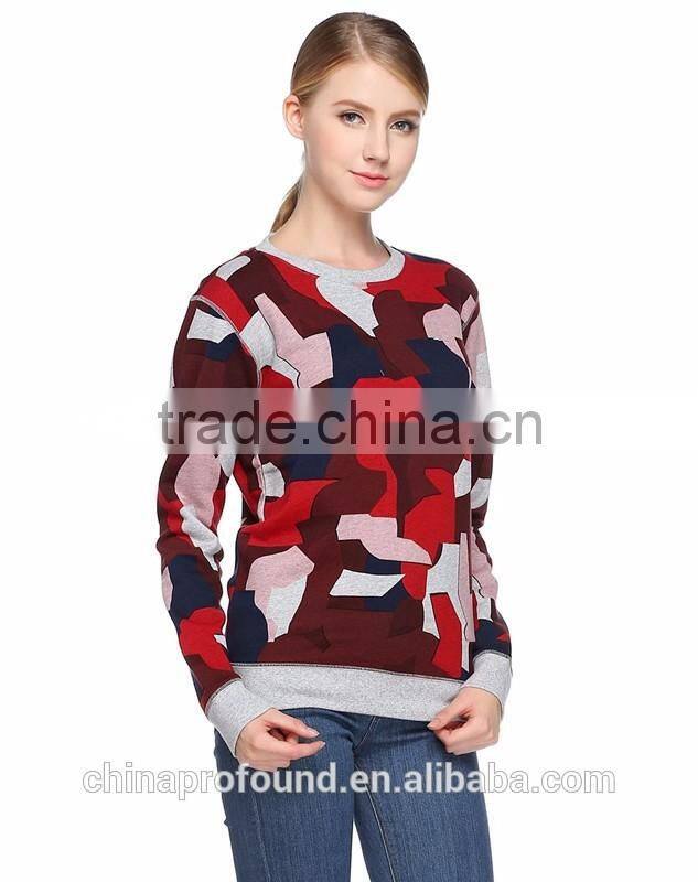 Custom Spring Autumn Season Pullover Sweatshirt Women