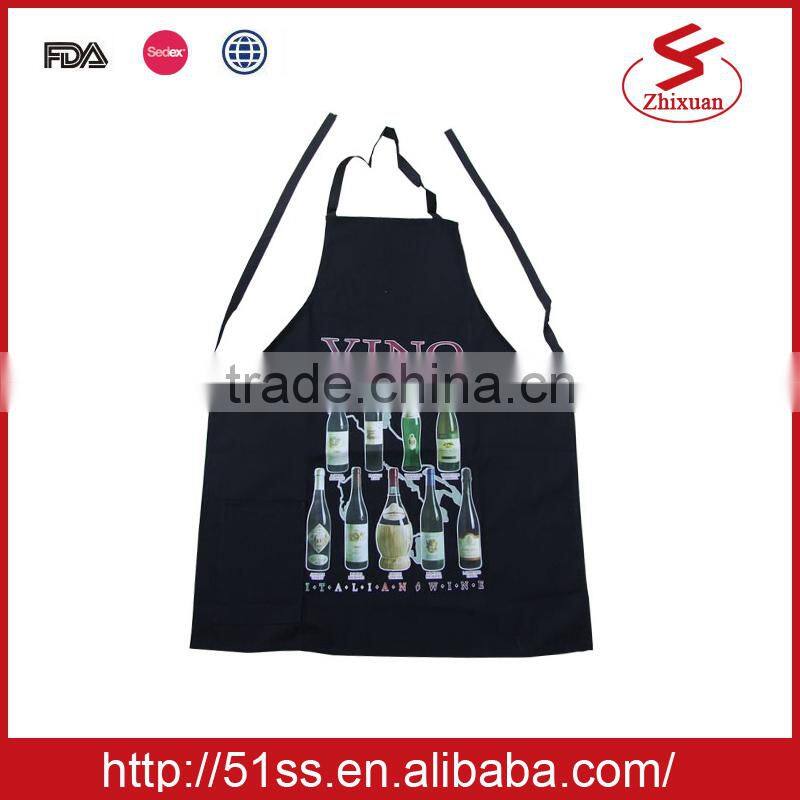 Adult cotton apron 2 pcoket canvas apron