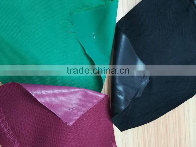 PVC coated polyester oxford fabric Stock lot for shoolbags