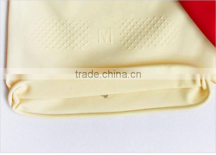 GZY 2015 kitchen and restaurant white joint red tpr gloves